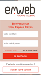Mobile Screenshot of emweb.espace-eleves.com
