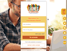 Tablet Screenshot of lignes.espace-eleves.com